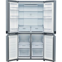 Whirlpool WQ9 B2L nevera puerta lado a lado Independiente 594 L Acero inoxidable
