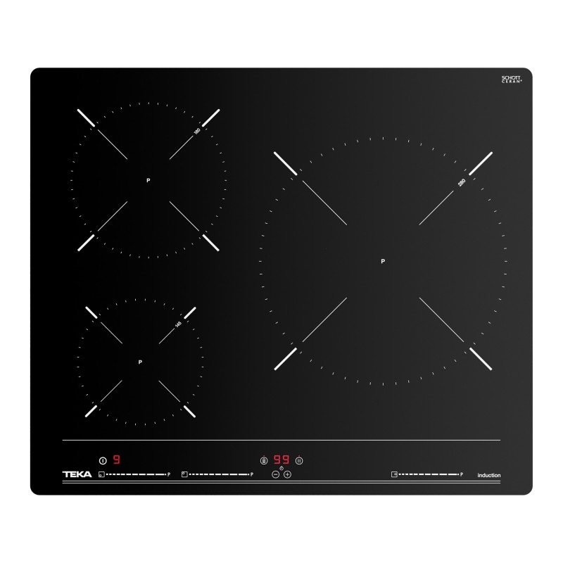 Teka IBC 63010 MSS Negro Integrado 60 cm Con placa de inducción 3 zona(s)