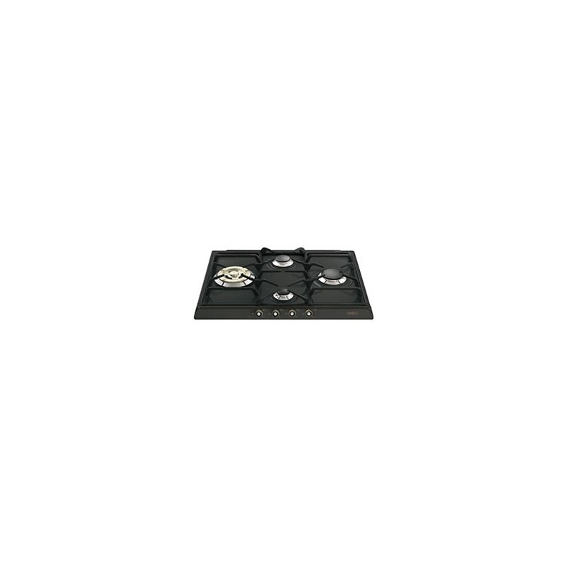 Smeg SR764AO hobs Antracita Integrado Encimera de gas 4 zona(s)