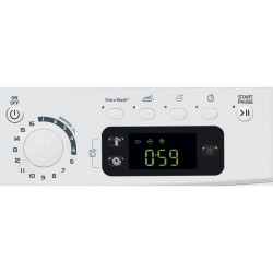 Indesit EWDE 751251 W SPT N lavadora-secadora Independiente Carga frontal Blanco