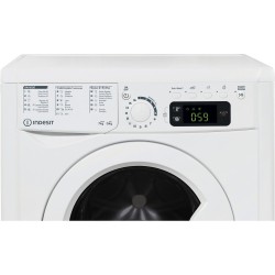 Indesit EWDE 751251 W SPT N lavadora-secadora Independiente Carga frontal Blanco