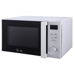 Midea MCM259GDWT microondas Negro, Gris Microondas combinado Encimera 25 L 1450 W