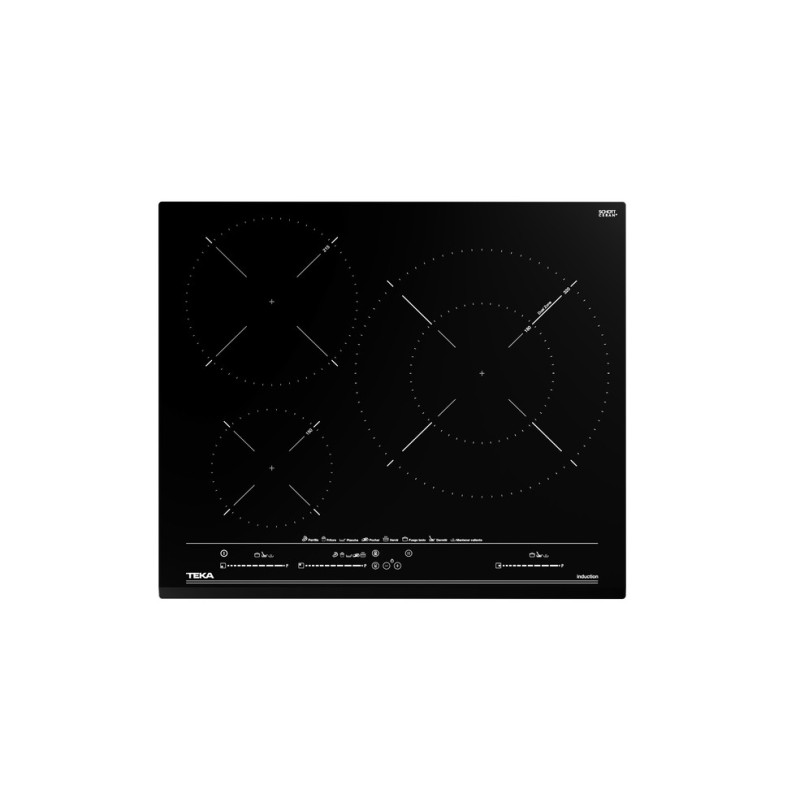 Teka IZC 63632 MST Negro Integrado 60 cm Con placa de inducción 3 zona(s)