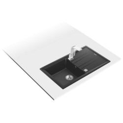 Teka Stone 50 B-TG 1C 1E Fregadero empotrado Rectangular