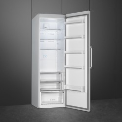 Smeg FS18EV3HX frigorífico Independiente 390 L Acero inoxidable