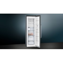 Siemens iQ500 GS36NAXEP congelador Congelador vertical Independiente 242 L Negro