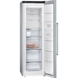 Siemens iQ500 GS36NAIDP congelador Congelador vertical Independiente 242 L Acero inoxidable