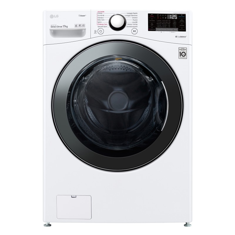 LG F1P1CY2W lavadora Carga frontal 17 kg 1060 RPM Blanco