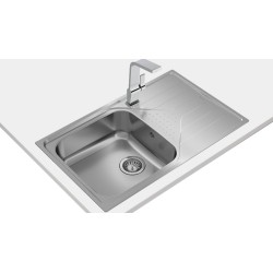 Teka Universe 50 T-XP 1C 1E Max Lavabo sobre-encimera Rectangular Acero inoxidable