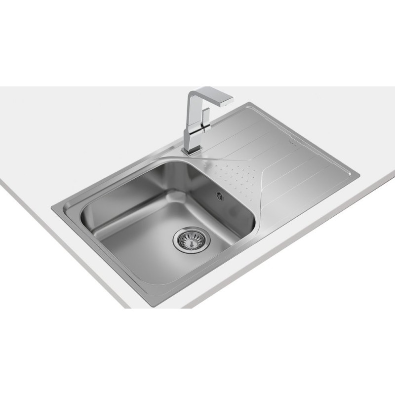 Teka Universe 50 T-XP 1C 1E Max Lavabo sobre-encimera Rectangular Acero inoxidable