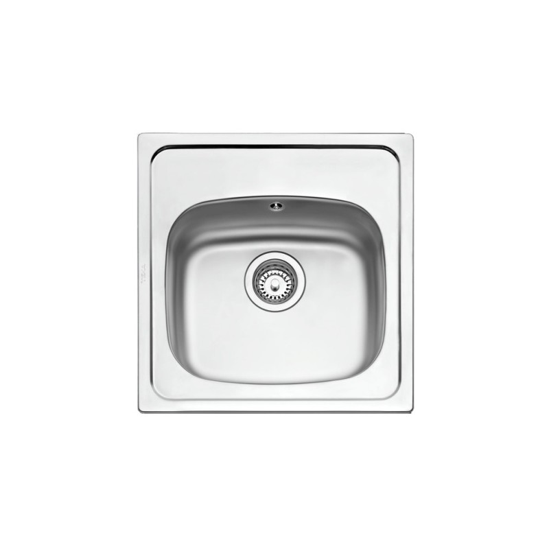 Teka STARBRIGHT 50 E-XP 1C Lavabo sobre-encimera Plaza Acero inoxidable