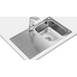 Teka Universe 45 T-XP 1C 1E Lavabo sobre-encimera Rectangular Acero inoxidable