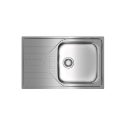 Teka Universe 50 T-XP 1C 1E Max Lavabo sobre-encimera Rectangular Acero inoxidable