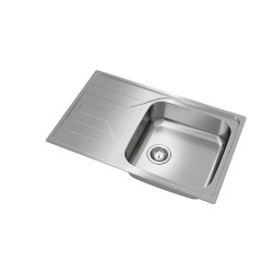 Teka Universe 50 T-XP 1C 1E Max Lavabo sobre-encimera Rectangular Acero inoxidable