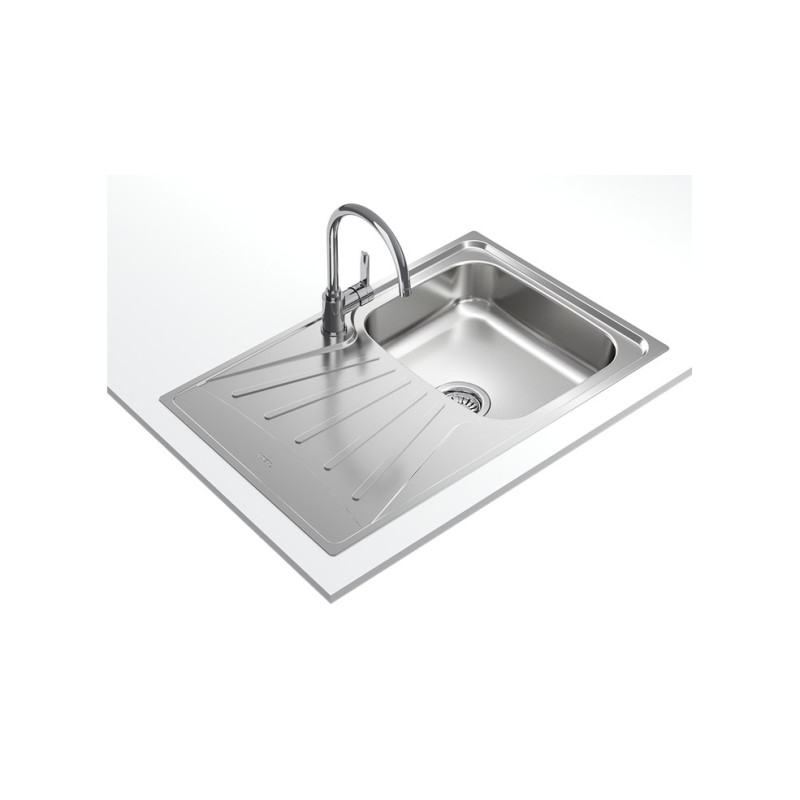 Teka StarBright 45 E-XP 1C 1E Lavabo sobre-encimera Rectangular Acero inoxidable