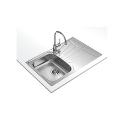 Teka StarBright 45 E-XP 1C 1E Lavabo sobre-encimera Rectangular Acero inoxidable