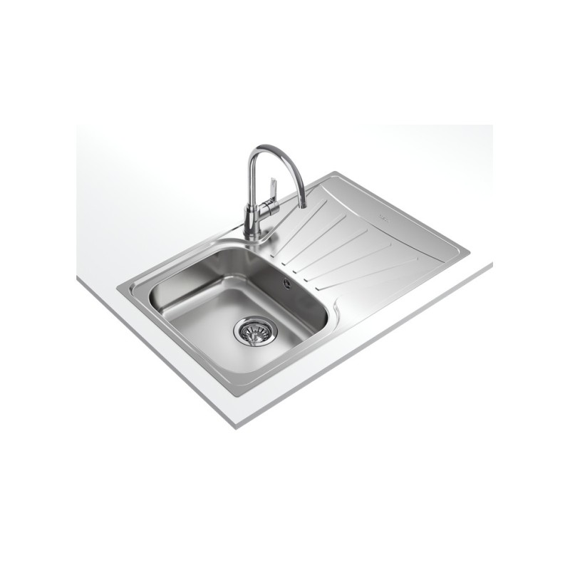 Teka StarBright 45 E-XP 1C 1E Lavabo sobre-encimera Rectangular Acero inoxidable