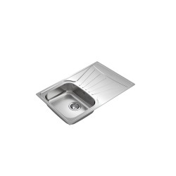 Teka StarBright 45 E-XP 1C 1E Lavabo sobre-encimera Rectangular Acero inoxidable