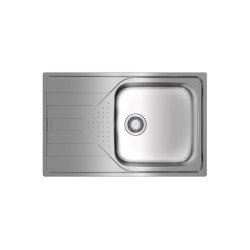Teka UNIVERSE 50 T-XP 1C 1E MAX Lavabo sobre-encimera Rectangular Acero inoxidable
