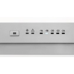 Electrolux LUT7ME28X2 Congelador vertical Independiente 279 L Plata, Acero inoxidable