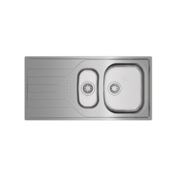 Teka UNIVERSE 60 T-XP 1½B 1E Lavabo sobre-encimera Rectangular Acero inoxidable