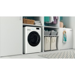Indesit BDE 961483X WK SPT N lavadora-secadora Independiente Carga frontal Blanco