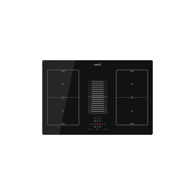 CATA AS 750 Negro Integrado 77 cm Con placa de inducción 4 zona(s) Campana integrada