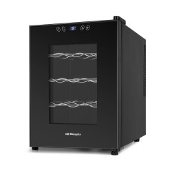 Orbegozo VT 1230 Nevera de vino Independiente Negro 12 botella(s)