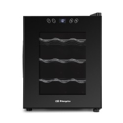 Orbegozo VT 1230 Nevera de vino Independiente Negro 12 botella(s)