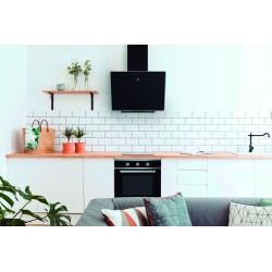 Midea MH60A3200B-ES campana De pared Negro 800 m³ h