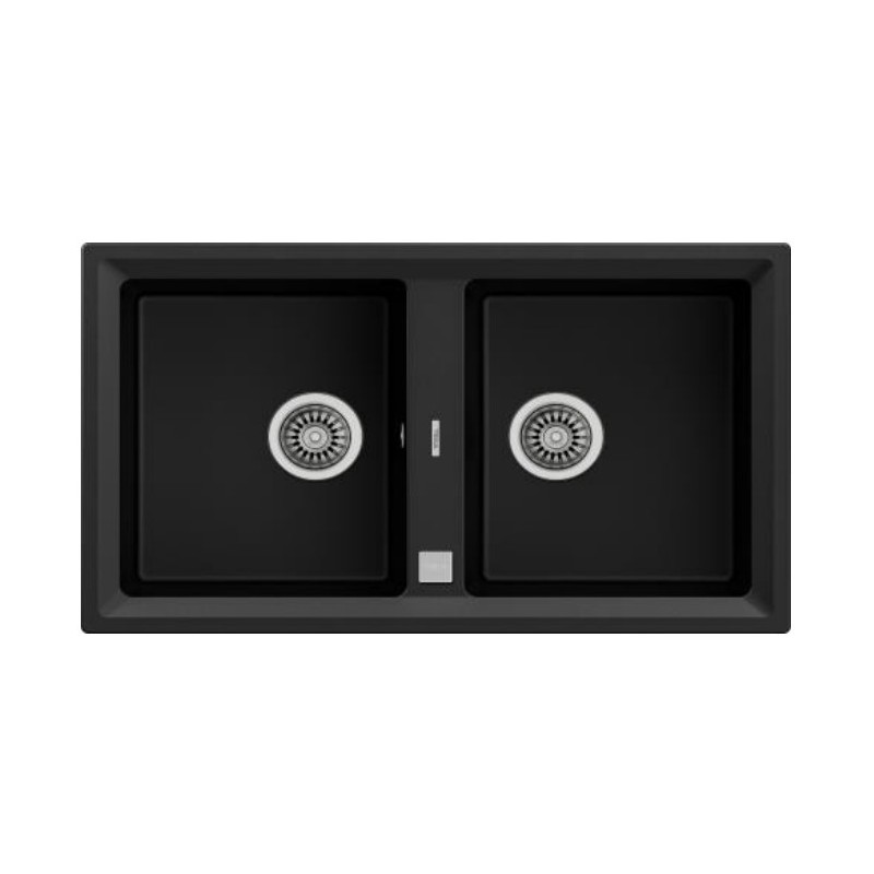 Teka Stone 90 B-TG 2C Fregadero empotrado Rectangular