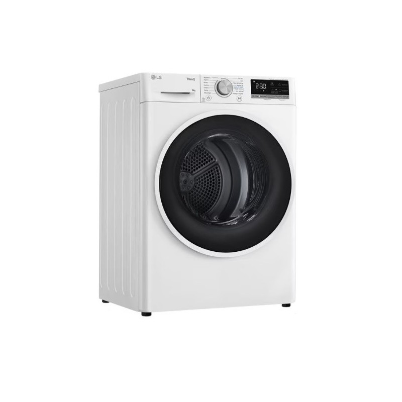 LG RH90V5AV6N secadora Independiente Carga frontal 9 kg Blanco