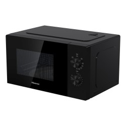 Hisense H20MOBP1G microondas Negro Microondas con grill Encimera 20 L 700 W