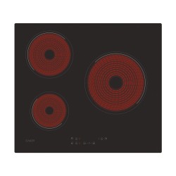 Candy CH63CC 4U2 Negro Integrado 59 cm Cerámico 3 zona(s)