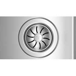 Teka Brooklyn 60 M-XP 1B 1D Plus Lavabo sobre-encimera Rectangular Acero inoxidable