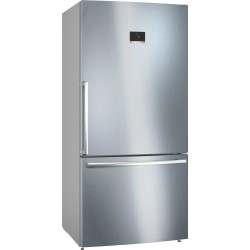 Bosch Serie 6 KGB86XIEP nevera y congelador Independiente 631 L Acero inoxidable