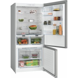 Bosch Serie 4 KGN86VIEA nevera y congelador Independiente 631 L Acero inoxidable