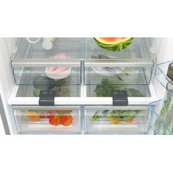 Bosch Serie 4 KGN86VIEA nevera y congelador Independiente 631 L Acero inoxidable