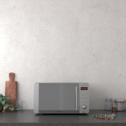 Cecotec 01532 microondas Plata Solo microondas Encimera 20 L 700 W