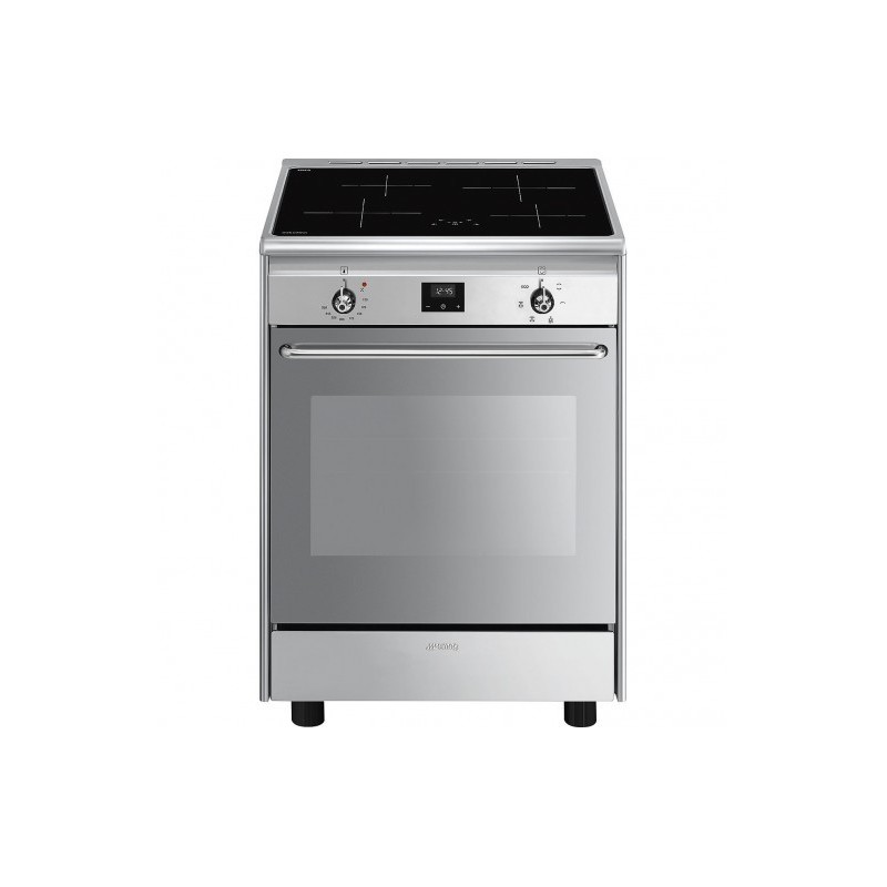 Smeg Concert CX60ISVT9 cocina Cocina independiente Eléctrico Con placa de inducción Acero inoxidable