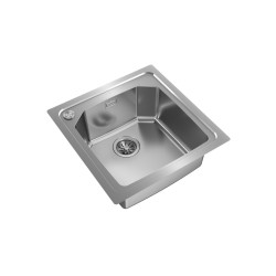 Teka Brooklyn 50M-XP 1B Lavabo sobre-encimera Plaza Acero inoxidable