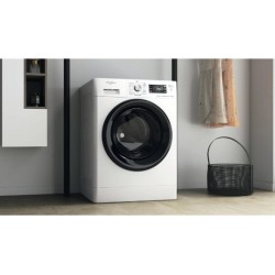 Whirlpool FFWDB 864369 BV SPT lavadora-secadora Independiente Carga frontal Blanco