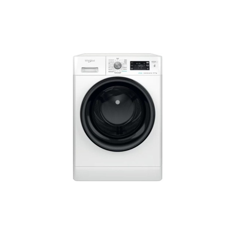 Whirlpool FFWDB 976258 BV SPT lavadora-secadora Independiente Carga frontal Blanco