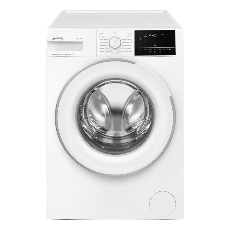 Smeg WN82SECES lavadora Carga frontal 8 kg 1200 RPM Blanco