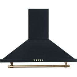 Vitrokitchen CD651R campana De pared Negro 400 m³ h