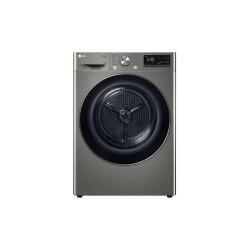 LG RH90V9PV2N secadora Independiente Carga frontal 9 kg Acero inoxidable