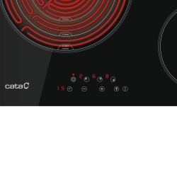 CATA TT 5003  G Negro Integrado 60 cm Cerámico 3 zona(s)