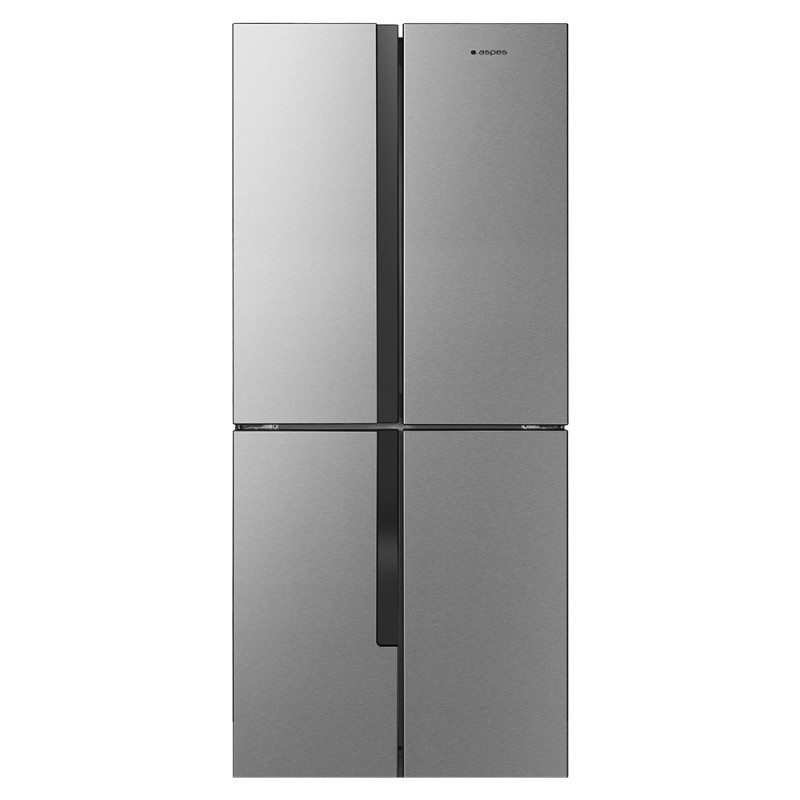 Aspes A418800EIX nevera puerta lado a lado Independiente 427 L Acero inoxidable