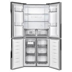Aspes A418800EIX nevera puerta lado a lado Independiente 427 L Acero inoxidable