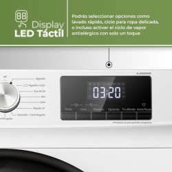 Aspes AL10400AIDVB lavadora Carga frontal 10 kg 1400 RPM Blanco